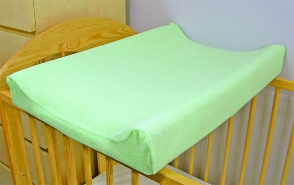 Baby Nellys Froté poťah na prebaľovaciu podložku, 60x80cm - zelená