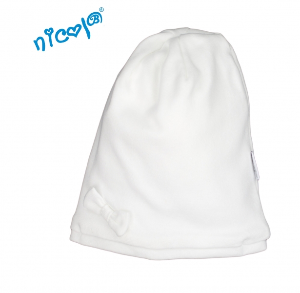 Nicol Čiapka Lady - biela, veľ. 104/116 (VEľ. 104/116, NICOL, K: 150055, KOLEKCE: LADY, JL2019)