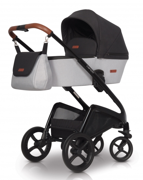 Detský kočík Euro Cart, Campo 2019 - grey fox