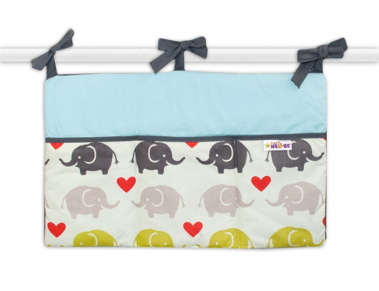 Baby Nellys Vreckár nielen na hračky Be Love Retro - č. 23