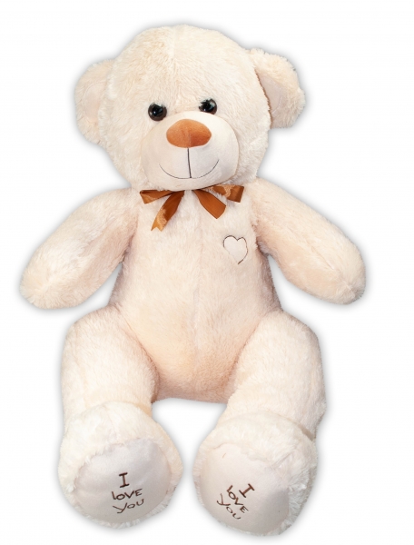 Baby Nellys Plyšový macko 120 cm - béžový