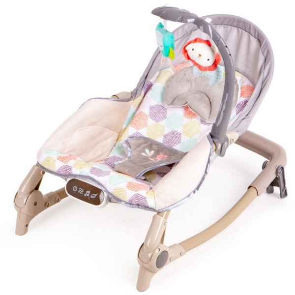 Multifunkčné lehátko, kolíska s vibrácií a hudbou ECO TOYS (ECO TOYS - DO 18KG)
