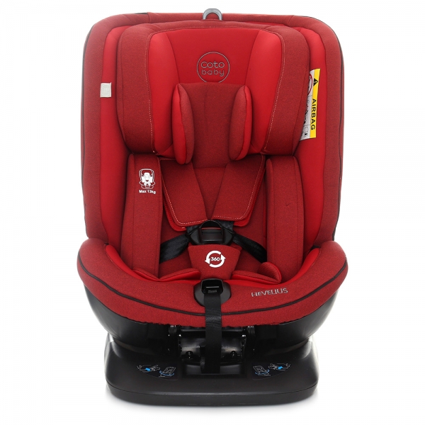 Autosedačka 0 - 36 kg Isofix Hevelius 2020 - red melange