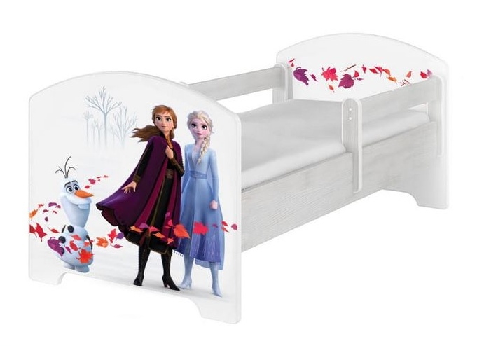 Babyboo Detská posteľ 140 x 70 cm Disney - Frozen II