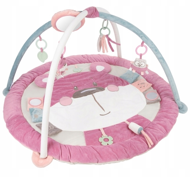 Canpol Babies, Edukačná hracia podložka Pastel friends - ružová