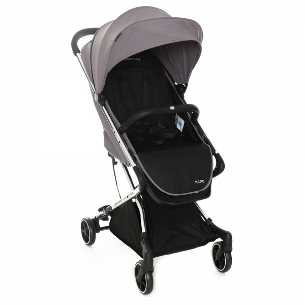 Coto Baby Detský kočík TULIPO 2020 - Grey