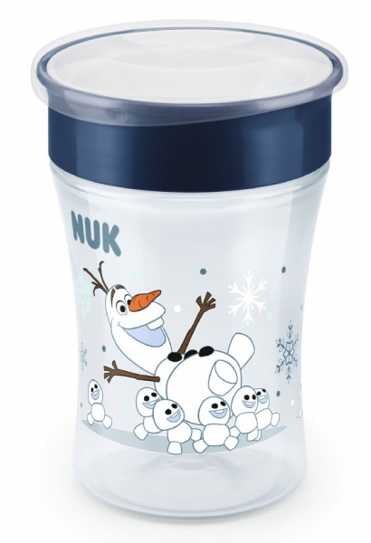 Hrnček NUK Magic Cup 230 ml - Frozen boy (NUK, 230ML, MAGIC CUP, 8M +, FARBA: MODRá)