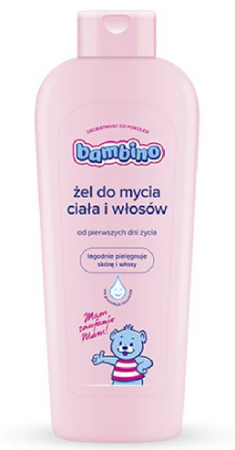 NIVEA Detský umývací gél BAMBINO na telo i vlásky