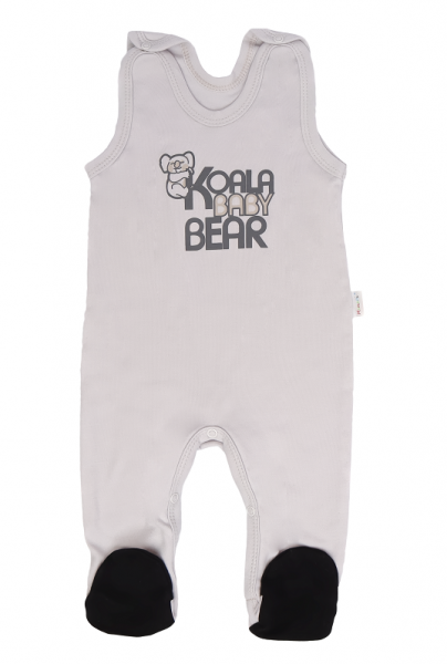 Dojčenské dupačky Koala - šedé, veľ. 74