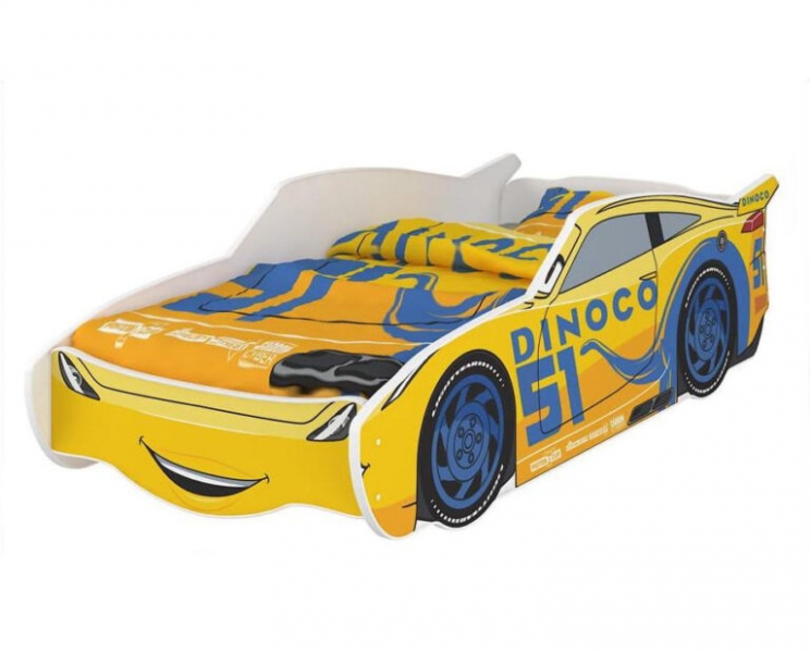 Nellys Detská posteľ Super Car DINO 160 x 80 cm