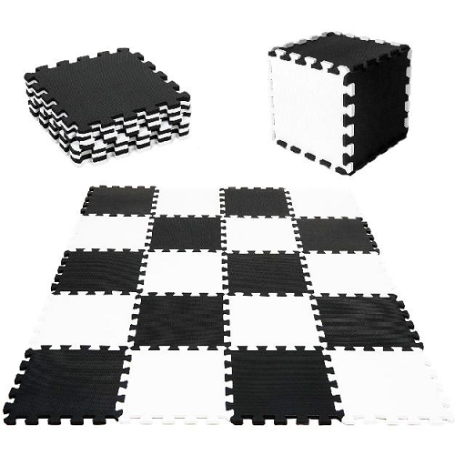 Tulimi Detske penové  puzzle 30 x 30 cm, hracia deka, podložka na zem - 10 ks (1 BAL. 10 KS)
