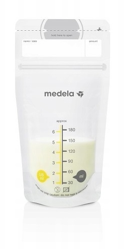 Medela Vrecká na uskladnenie materského mlieka, 180 ml