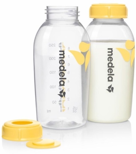 Medela Plastové fľaše bez cumlíka 250 ml - 2ks