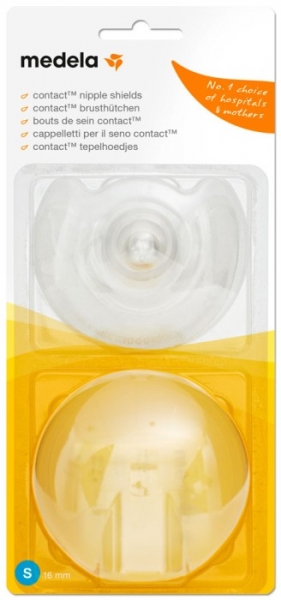 Medela Klobúčik prsných bradaviek Contact - 2ks, veľkosť S