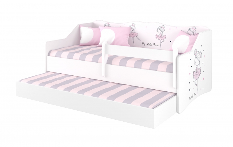 Babyboo Detská posteľ LULU 160 x 80 - Baletka