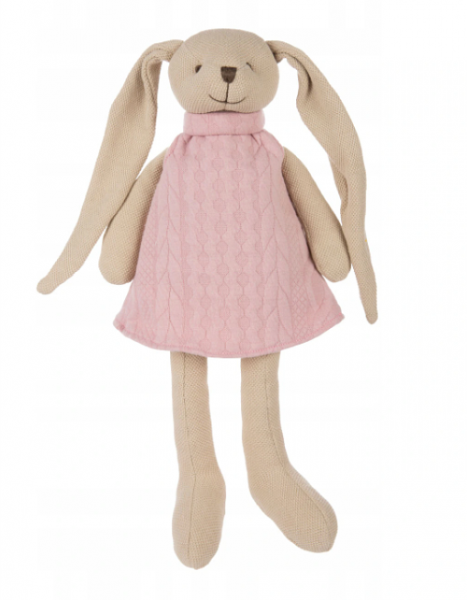 Canpol babies Maznáčik Zajíček BUNNY - ružový, 35 cm