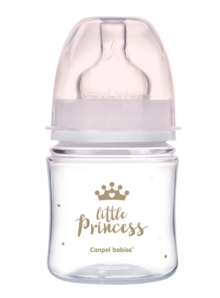 Antikoliková fľaštička 120ml Canpol Babies - Little Princess