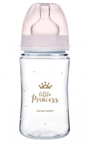 Antikoliková fľaštička 240ml Canpol Babies - Little Princess