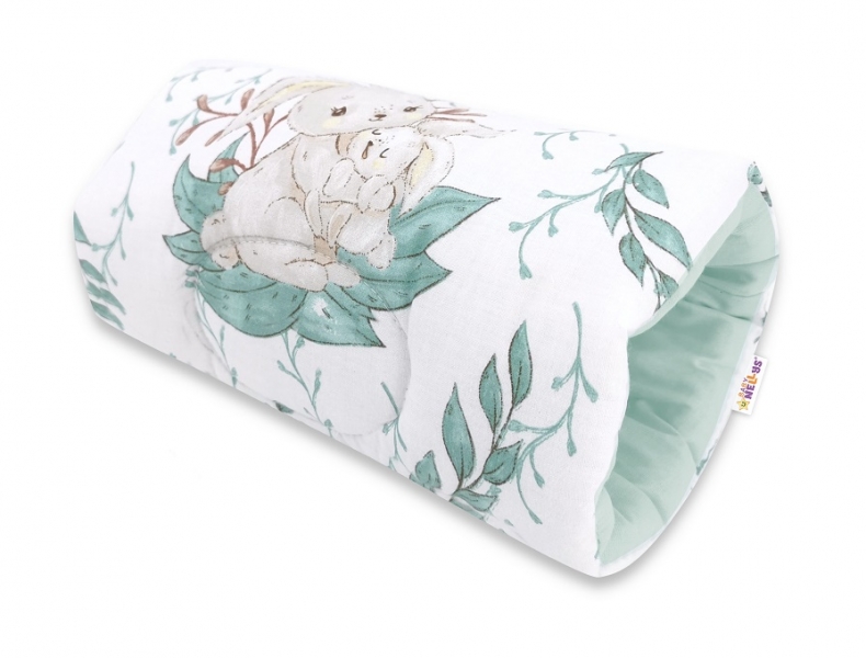 Baby Nellys Dojčiace vankúš na ruku LULU natural - mätová
