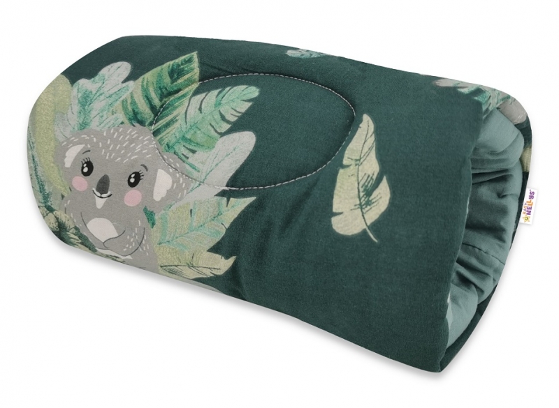 Baby Nellys Dojčiace vankúš na ruku Tropical Koala - zelená