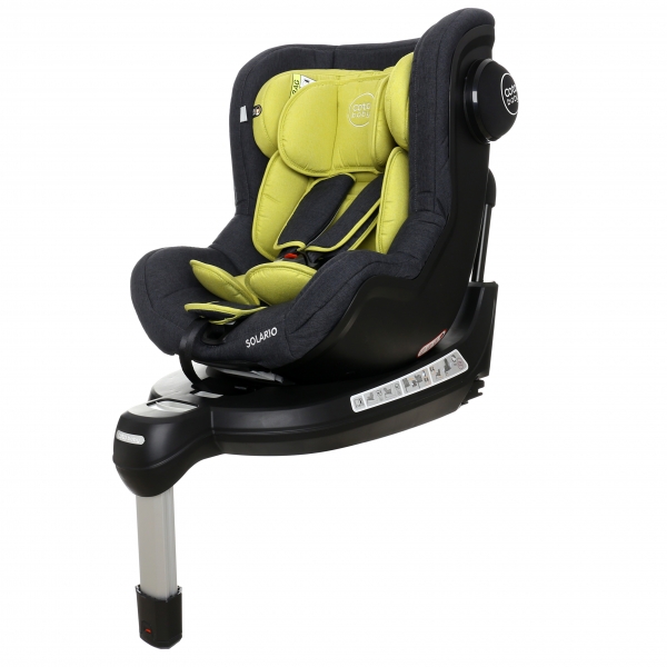 Coto Baby Autosedačka Solária s 360 °otáčaním, ISOFIX systémom,protismerná, 0-18 kg, olive