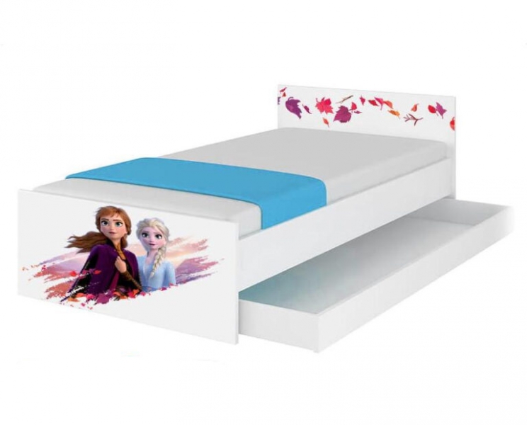 BabyBoo Detská junior posteľ Disney 180x90cm - Frozen, II