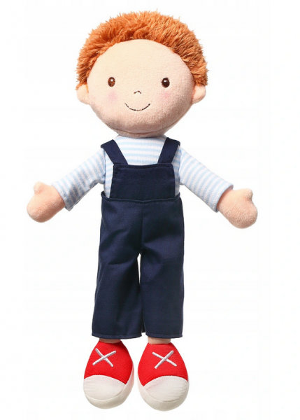 Handrová bábika BabyOno Oliver Doll, granátové