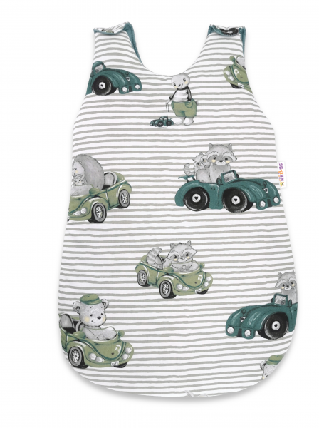 Spací vak Baby Nellys, Baby Car, 70 cm - zelená