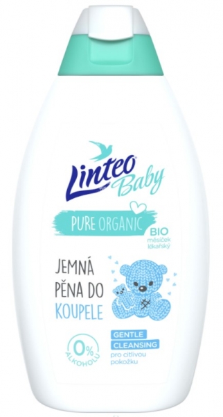 Pena do kúpeľa s BIO nechtíkom lekárskym LINTEO BABY - 425 ml