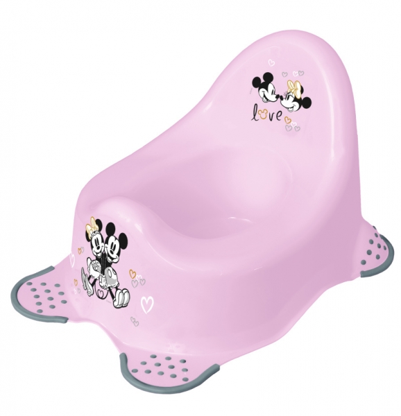 Keeeper Nočník Minnie Mouse s protišmykovou úpravou - ružový