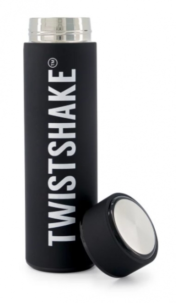 Termoska Twistshake Hot or Cold, 420 ml, čierna