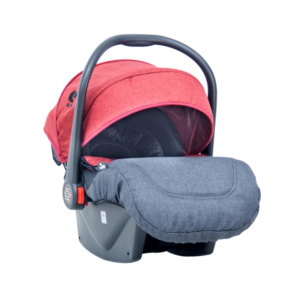 Autosedačka Lorelli PLUTO 0-13 KG BLACK & RED