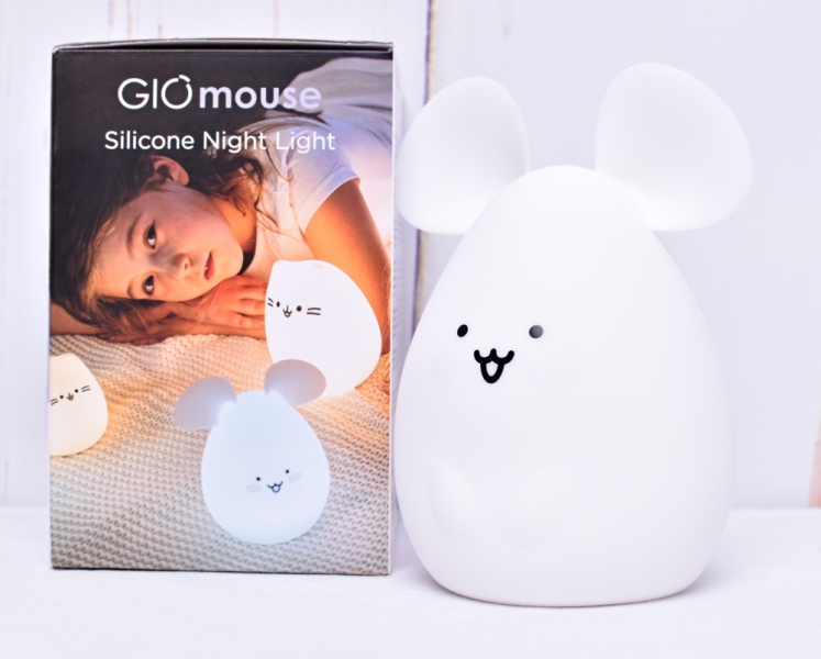 Innogio Prenosná silikónová lampička - Mouse