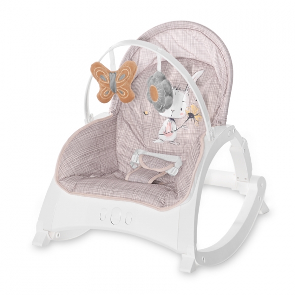 Hojdacie lehátko Lorelli ENJOY BEIGE DAISY