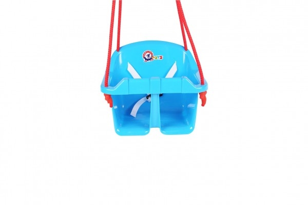 Hojdačka Baby plast modrá nosnosť 20kg 36x30x29cm 24m +