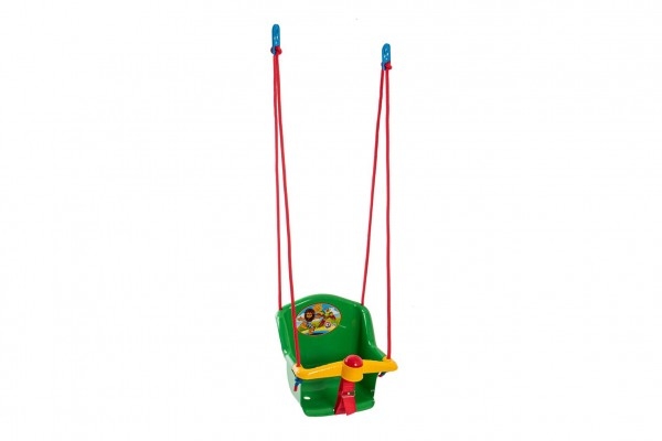 Hojdačka Baby s pískátkem plast zelená nosnosť 20kg 35x34x35cm