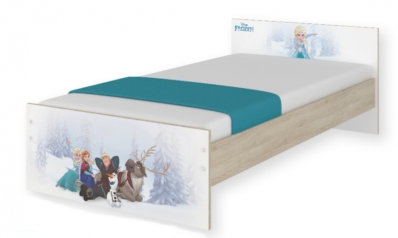 BabyBoo Detská junior posteľ Disney 200x90cm - Frozen