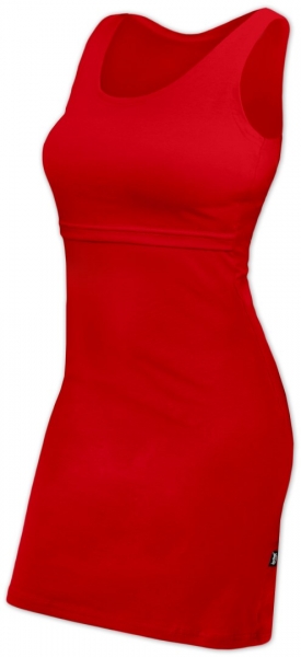 Jožánek Dojčiace šaty bez rukávov ELENA - červené, veľ. L/XL