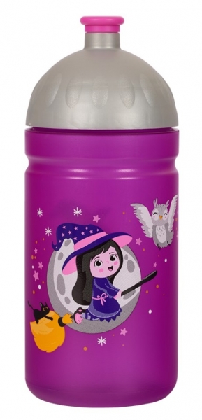 R &amp;amp; B Mědílek s.r.o. Zdravá fľaša - 0.5l - Čarodějka, fialová (OBJEM: 500 ML, FARBA: FIALOVá.)