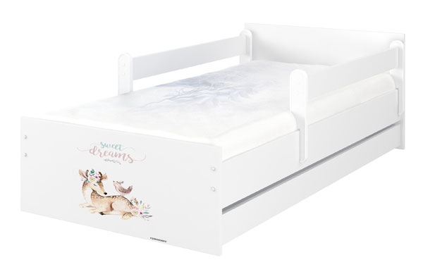 Babyboo Detská posteľ 200 x 90 cm - Sweet Dreams  MAX  XXL + ŠUPLÍK-#Rozměry;200x90