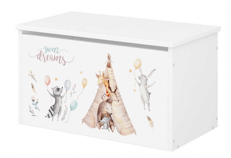 Babyboo Box na hračky s motívom  Sweet Dreams
