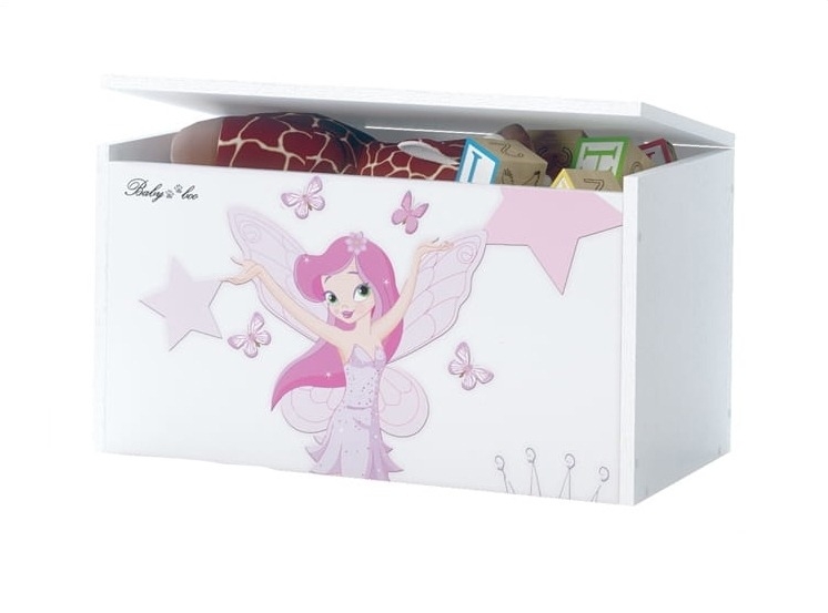 Babyboo Box na hračky s motívom   Little Princess