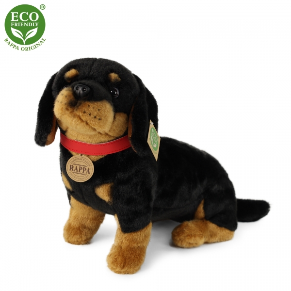 Plyšový pes jazvečík 30 cm ECO-FRIENDLY (1 KS)