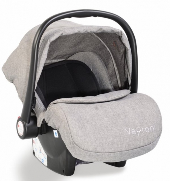 Moni Autosedačka, vajíčko Veyron 0-13 kg - sv. sivá