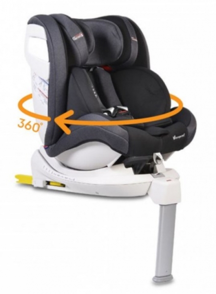 Cangaroo Autosedačka Admiral 2021, 0-36kg, čierna