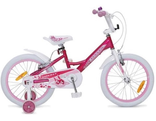 Byox Detský bicykel Lovely 18, ružová