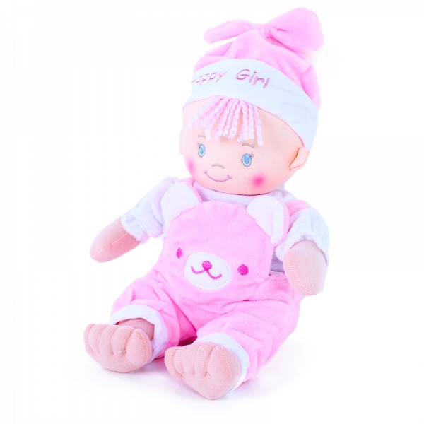 Bábika handrová 25 cm mimi ružová e-obal