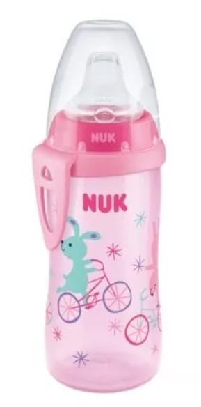 NUK Fľaštička Active Cup 300 ml - Zajačik