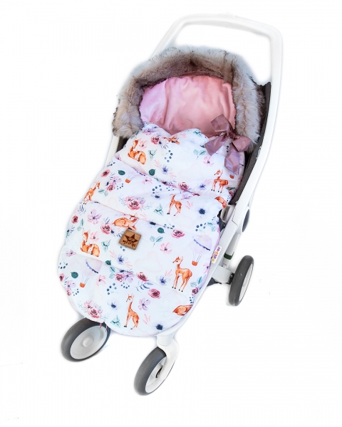 Baby Nellys Detský fusak maxi PREMIUM Srnka 110x50cm