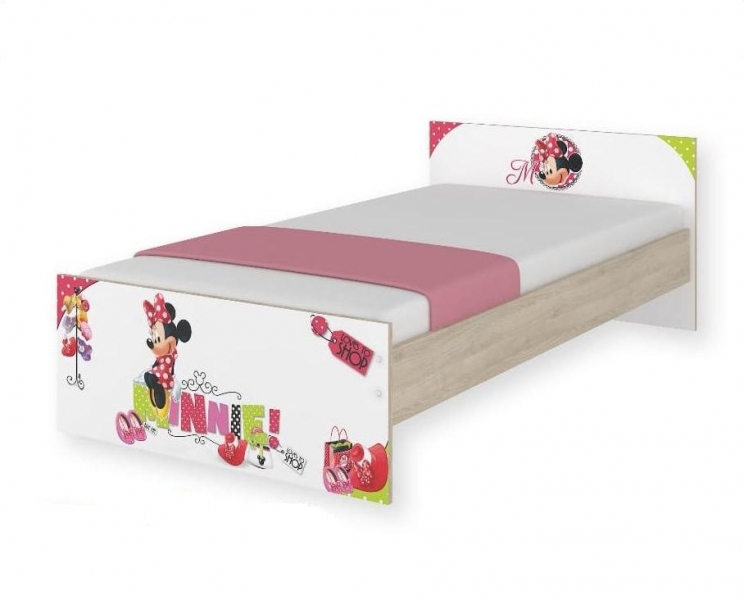 BabyBoo Detská junior posteľ Disney 200x90cm - Minnie